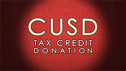 CUSD Tax Credit Donation